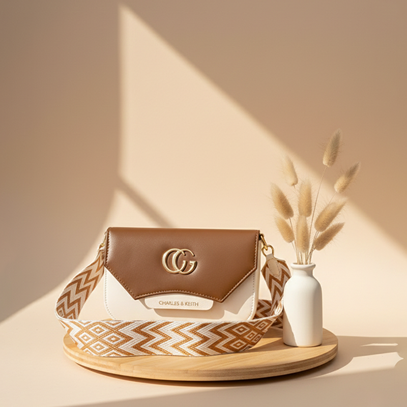 Elegant Zigzag  Bag